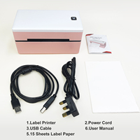 Imprimante thermique sans fil Marklife D200 haute vitesse 4x6, résolution 203 dpi pour les étiquettes d'expédition de la logistique et des petites entreprises