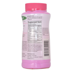 Kadınlar için Vitamin ile OEM ODM çilek Gummies saç, cilt ve tırnak sağlık biyotin saç tırnak cilt büyüme Gummies destekler - Product Image 3