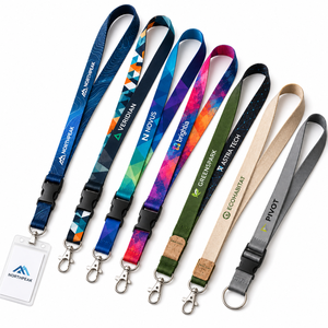 Cordón Promocional Personalizado para Festivales, Cordón VIP de Poliéster con Gancho Metálico para Eventos - Product Image 1