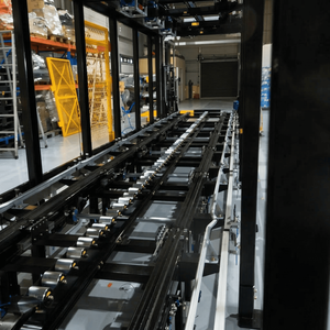 ผู้ผลิตสายพานลำเลียงวัสดุคุณภาพสูงสำหรับงานหนัก ขายตรง สายพานลำเลียงพาเลทอะลูมิเนียมอัลลอย - Product Image 1