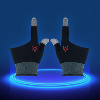 Sarafox G01 jeu de téléphone portable anti-transpiration doigt couverture doigt gants jeu antidérapant écran tactile pouce doigt manches