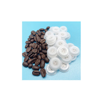 Paquet de soupape de dégazage de café Stand Up Pouch Emballage en papier d'aluminium Sac de café Valve unidirectionnelle en plastique