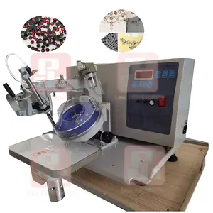 Hot sale intelligent hot fixing rhinestones setting machines ultrasonic hotfix rhinestone machine for textile