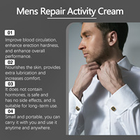 Crème d'amélioration masculine à base de plantes pour hommes, augmentation de la puissance, amélioration de la vie sexuelle, produits de soin corporel