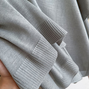 Sciarpa Poncho a Maglia Monocolore di Alta Qualità per Donne, Morbida e Confortevole, Mantella e Coprispalle Invernale, Scialle Triangolare Caldo - Product Image 4
