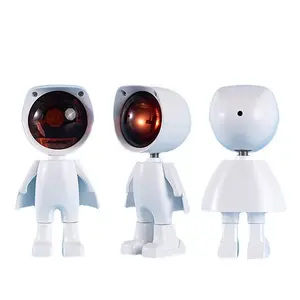 Newish Astronaut Sunset Lamp avec télécommande 360 Rotation Network Modern Light