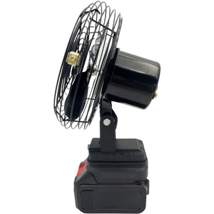 Ventilador Portátil de 8 Pulgadas para Exteriores y Camping, con Batería de Litio Inalámbrica de 18V, Motor con Escobillas, 2 Velocidades, Compatible con Makita/Dayi, para Trabajos de Bricolaje - Product Image 3
