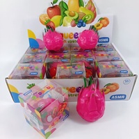 Grensoverschrijdende bestseller squishy gesimuleerde drakenvrucht knijp-speeltje TPR bouwblok gevuld knapperig knisperend geluid perfecte stressverlichting