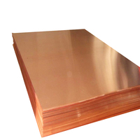 Plaque de cuivre 99,99% C95400 C51200 C95800 Plaque de bronze T2 3-10mm Feuille de cuivre pour l'industrie de la construction Décoration Solaire