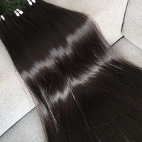 Vente en gros d'usine, cheveux humains vierges cambodgiens alignés sur les cuticules, double trame, cheveux vierges vietnamiens