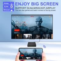 Boîtier TV intelligent Android 11 4K Rockchip Linux, 4 Go de RAM, 32 Go de ROM, Wi-Fi double bande, processeur quadricœur Mali-G52 GPU, certifié CE/FCC, fourni par Canzone Factory.