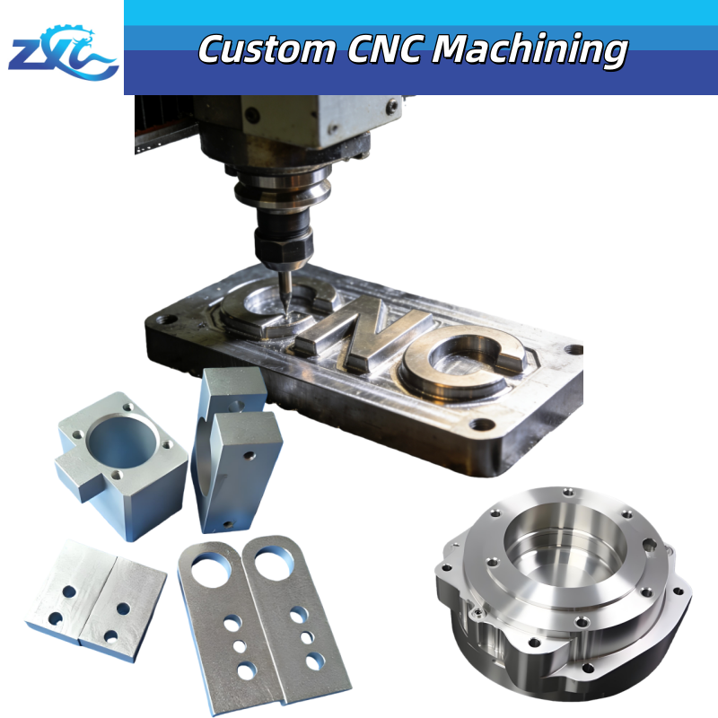 CNC Machined Aluminum Alloy Stainless Steel Brass Parts 5-axis CNC Precision Machining Services Electronic Hardware Processing
