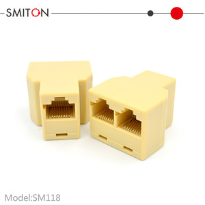 Boîtier Ethernet 1 vers 2, Splitter Réseau 8P8C <span class=keywords><strong>R45</strong></span> à Deux Ports - Product Image 6