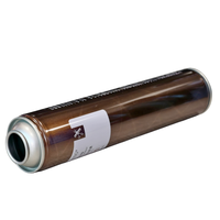 Prix d'usine, diamètre personnalisable, 65 mm, boîte aérosol vide en métal pour produits chimiques d'entretien automobile