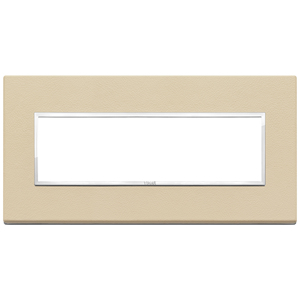 Placa de Puerta Color Crema 22.1 cm x 11.6 cm x 1.85 cm Para Uso Interior - Product Image 1