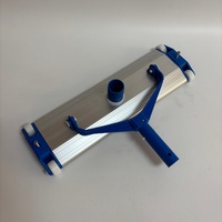 Cabezal de Aspiración para Piscina de Aluminio de 18 Pulgadas, con Ruedas Blancas, Accesorio de Limpieza para Piscinas, Venta al Por Mayor de Fábrica