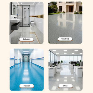 Revestimiento de Piso de Resina de Poliurea Autonivelante, Resistente a las Manchas y de Bajo Olor, para Hogar, Hotel y Cocina - Product Image 4