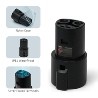 BOULT nouveau connecteur de charge de voiture AC 32A 7kW 1 phase EV adaptateur de chargeur Tesla J1772 EVSE Type1 vers adaptateur Tesla Ev