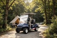 A827.2 Mobil Golf 2 Kursi, Buggy Serbaguna untuk Perjalanan Singkat Keluarga.