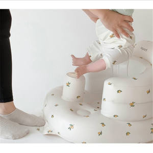 Offre Spéciale pratique assis salle à manger Pvc bébé enfants chaise de bain gonflable salon pour bébé de 6 à 12 mois - Product Image 5