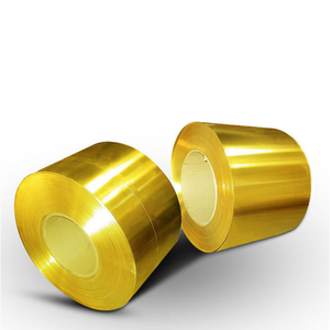 Ruban en laiton <span class=keywords><strong>ELEN</strong></span> H62 0,1 mm * 100 mm en rouleau avec services de découpe et de soudage - Product Image 3