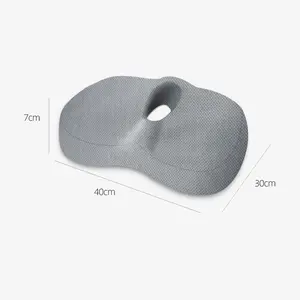 Sciatica Coccyx Back Tailbone Relief Orthopedic Spine Protection Office Chair Pain Release Release Memory Foam Seat Cushion