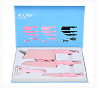 HSK nouveauté haute stabilité excellente qualité couteaux de cuisine professionnels ensemble de couteaux de cuisine en acier inoxydable avec boîte cadeau