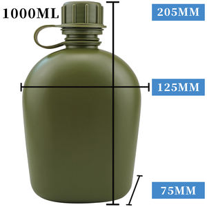 Muestra gratuita: Funda portátil para cantimplora con vaso para botella de agua, a precios mayoristas, bolsa para botella de agua para exteriores, cubierta para cantimplora. - Product Image 2