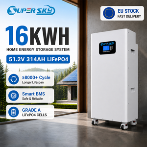 Home Energy Storage <b>Battery</b> 51.2v 300ah 314ah Lifepo4 <b>Battery</b> Pack 15kwh 16kwh Lithium <b>Battery</b> Pack with Bms Bluetooth - Product Image 1