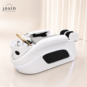 Nueva Cama de Masaje Capilar con Champú, Cama de <span class=keywords><strong>Spa</strong></span> para Cabeza y Cuerpo Completo 4D con Lavabo de Cerámica y Ciclo de Vapor de Agua - Product Image 1