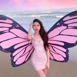 Alas de Hada Grandes de Mariposa Rosa en Venta, Alas de Mariposa Grandes para Adultos - Product Image 4