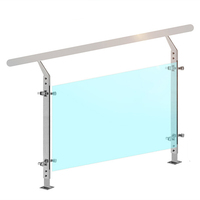 Rampe de tuyau en acier inoxydable conception de gril de balcon 304 accessoires d'escalier prix du kit de matériel de garde-corps de câble