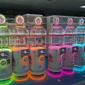 Grande machine distributrice d'œufs surprise à monnayeur, type arcade, pour capsules de jouets, construction métallique, en anglais, pour enfants de 6 ans - Product Image 6