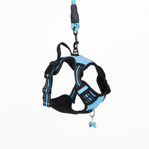 <span class=keywords><strong>Harness</strong></span> Anjing Tanpa Tarik, Dapat Disesuaikan, Reflektif, Bahan Oxford, Kontrol Mudah, Ukuran Sedang-Besar, dengan Tali Anjing Kuat 5 kaki - Product Image 5