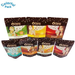 ถุงซิปล็อคยืนได้ทรงสี่เหลี่ยมด้านล่างทำจากกระดาษคราฟท์ย่อยสลายได้ทางชีวภาพสำหรับอาหาร - Product Image 4