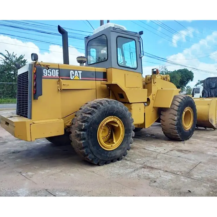 Caterpillar-cargador de ruedas de segunda mano, dispositivo de carga frontal de Japón, 950F, 950G, barato, usado, 950