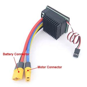 ตัวควบคุมความเร็วแบบ<span class=keywords><strong>สอง</strong></span>ทาง 10V-32V 12V-24V 480A สำหรับรถบังคับวิทยุ รถถัง <span class=keywords><strong>เรือ</strong></span> ใช้กับมอเตอร์แบบแปรงถ่าน 540/550/775/795 - Product Image 3