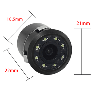 Xe máy ảnh chiếu hậu trở lại 8 LED vòng sao lưu phía trước Camara de reversa AHD revers Rear View đảo ngược xe máy ảnh - Product Image 4