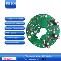 Placa de Circuito Impreso (PCBA) para Inversor y Controlador de Motor, Servicio de Ensamblaje de PCB para Control Industrial