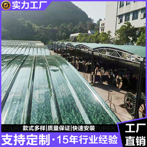Steel Carport Galvanized Frame Powder Coated Flat <b>Roof</b> Single Car Parking Waterproof Outdoor Garage <b>Canopy</b> - Product Image 2