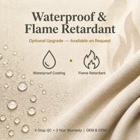 Rideaux occultants sur mesure pour salon, fabricant en gros, OEM ODM, usine de traitement des fenêtres, directement de l'usine