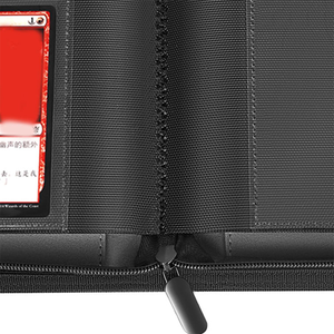 Raccoglitore per Carte Collezionabili Sportive e TCG con 4 Tasche, Album con Cerniera per 112 Carte Collezionabili, Raccoglitore Top Loader - Product Image 5