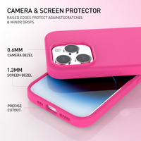 Coque en silicone liquide souple pour iPhone 13 Pro Max