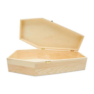 Bitmemiş ahşap biyobozunur çevre dostu evcil hayvan vazosu tabut köpekler ve kediler için çağdaş gözyaşı şekli kremasyon <span class=keywords><strong>Urn</strong></span> - Product Image 2