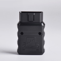 Coque de connecteur mâle OBD2 16 broches noire pour adaptateur de diagnostic Bluetooth ELM327