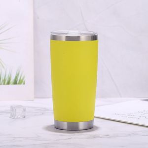 30oz Spill Proof Sliding Lid Tumbler Stainless Steel Car Travel <b>Drinkware</b> Bulk - Product Image 3