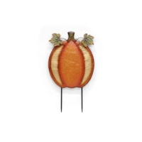 Vente chaude métal Halloween Citrouilles piquets de jardin