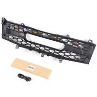 Parrilla Delantera con Luz de Estilo Nuevo para Nissan Titan, Piezas de Automóvil 2004-2007