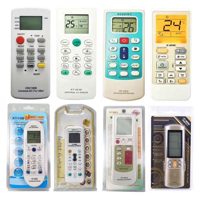 1000IN1 5000IN1 Universal AC Remote K-1028E A998 KT-9018E KT-100A Aircon Remote Control