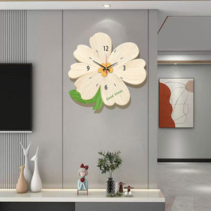 New wall-mounted quartz <b>clock</b>, home living room <b>clock</b>, silent bedroom decorative <b>clock</b>, creative no-drill hanging <b>clock</b>. - Product Image 3